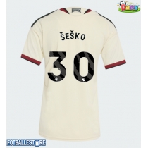 Manchester United Benjamin Sesko #30 Tredjedrakt Dame 2026-27 Kortermet